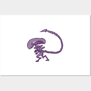 Tiny Alien Posters and Art